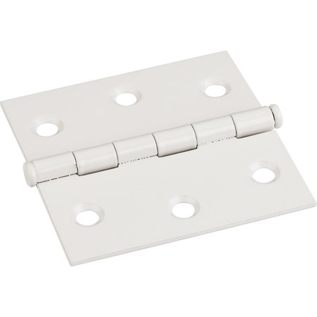 HARDWARE RESOURCES Almond 2-1/2"x2-1/2" Swaged Butt Hinge 33524ALM